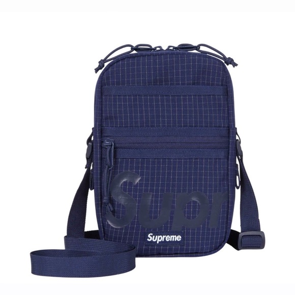 Supreme Shoulder Bag- Navy - Picture 1 of 5